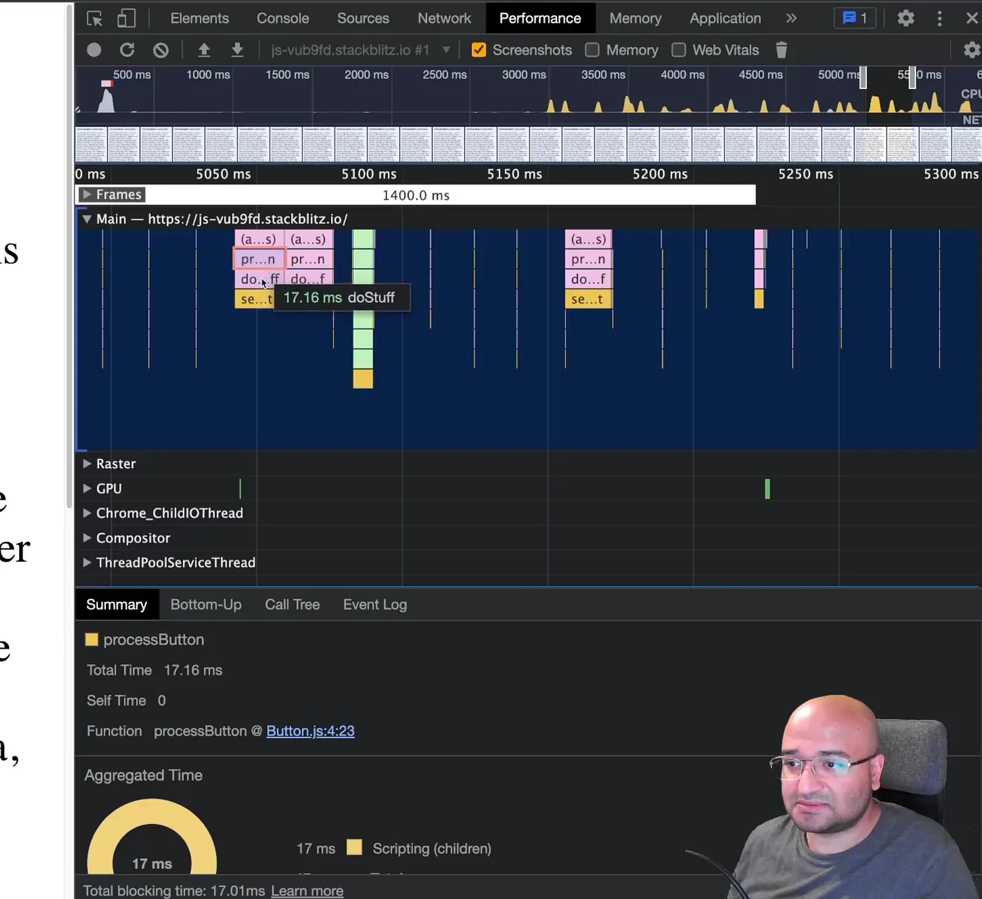 Connection between two async functions is found