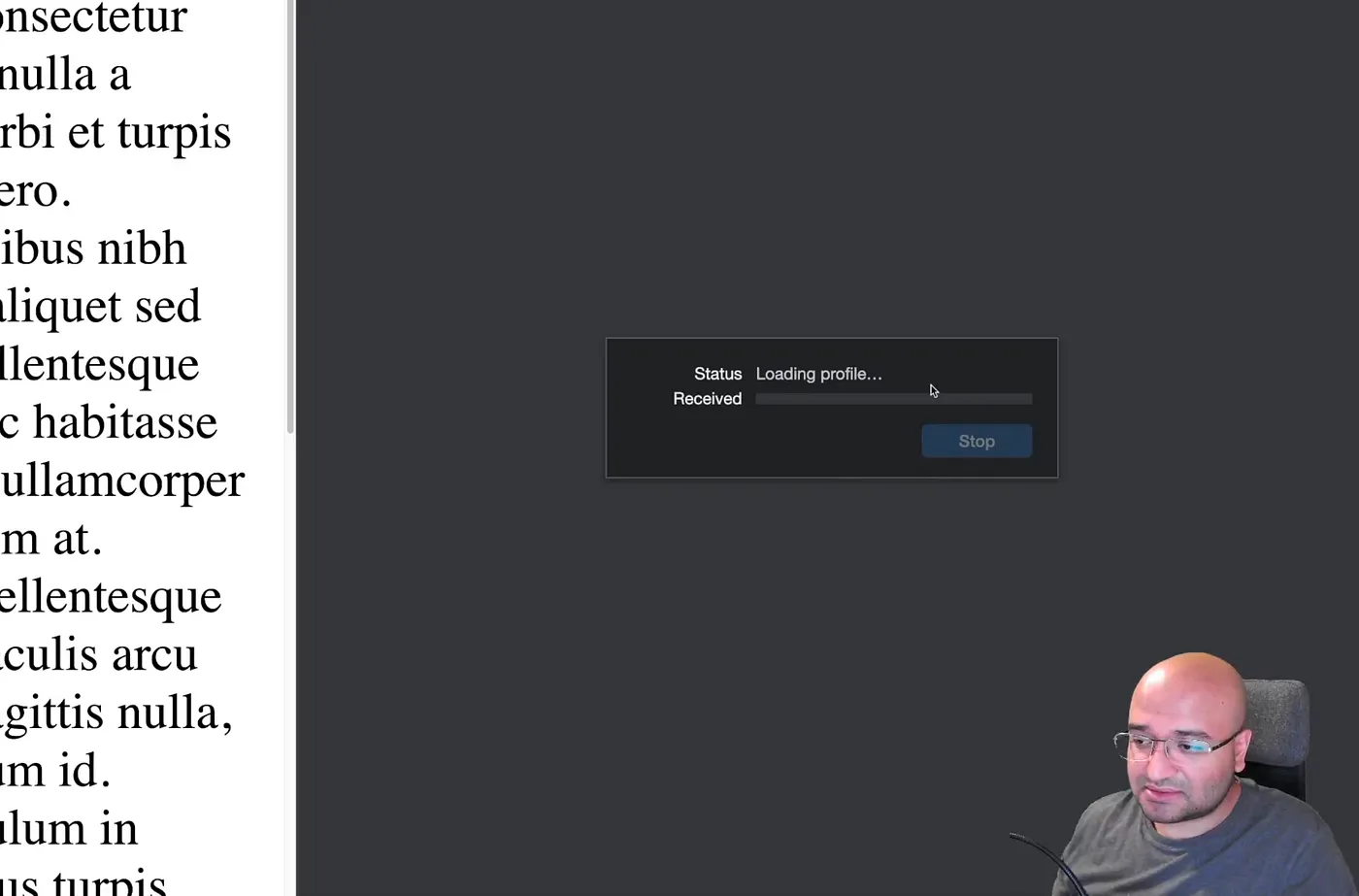 Performance Tab freezes